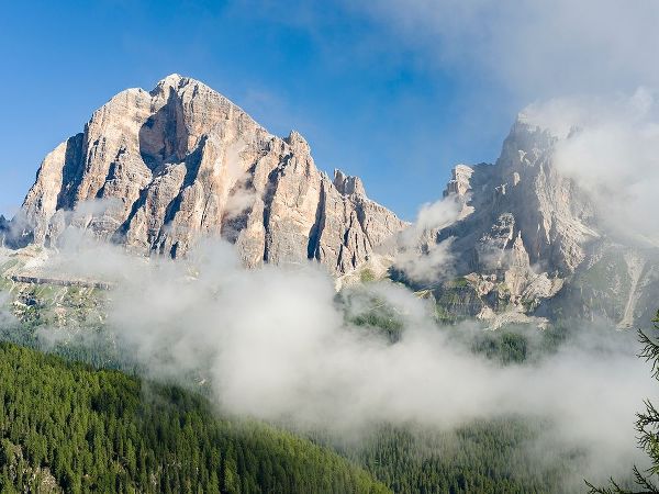 Tofane-part of the UNESCO World Heritage Site the Dolomites Italy